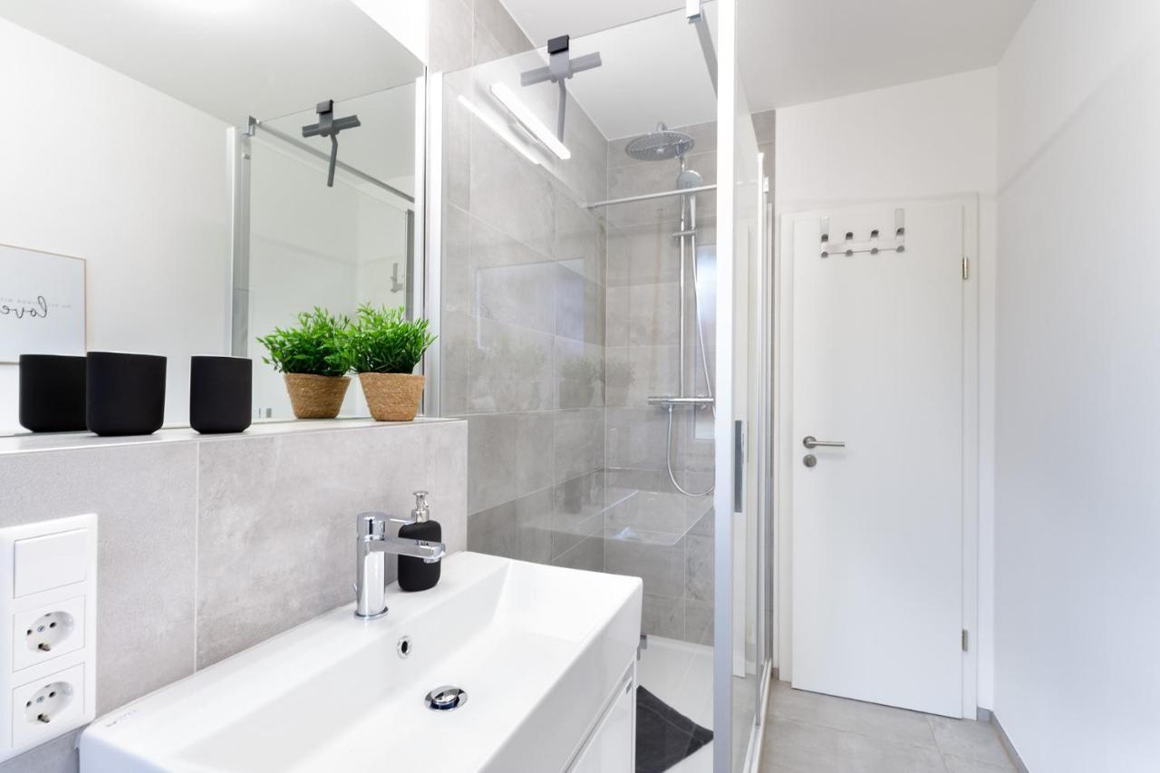 Modernes Apartment *Liobablick Nr. 3* - Fewo Fulda/Petersberg Petersberg  Eksteriør bilde